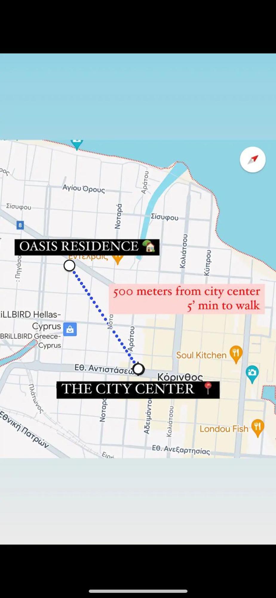 Corinth Oasis Residence מראה חיצוני תמונה